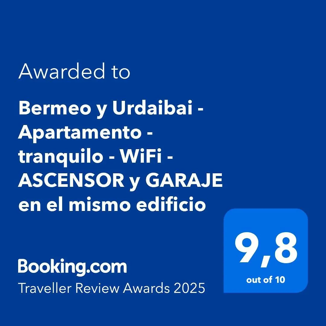 Bermeo Y Urdaibai - Parking-Ascensor - Wifi - Tranquilo Apartment 0*,  Spain